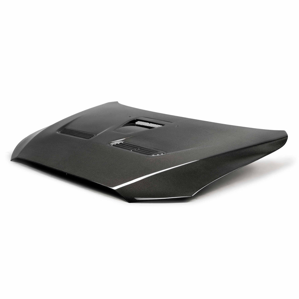 Seibon Seibon 08-12 Mitsubishi Evo X OEM style Carbon Fiber Hood