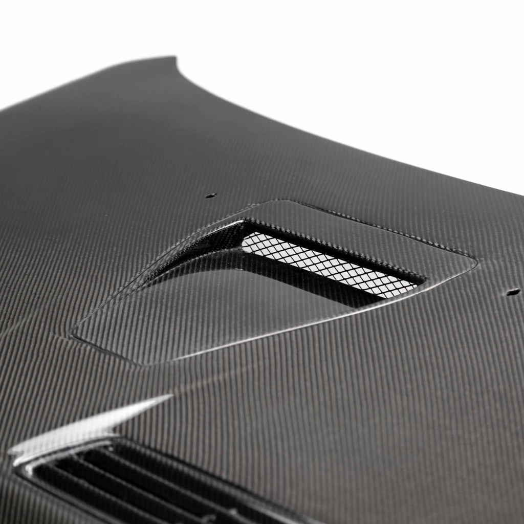Seibon Seibon 08-12 Mitsubishi Evo X OEM style Carbon Fiber Hood