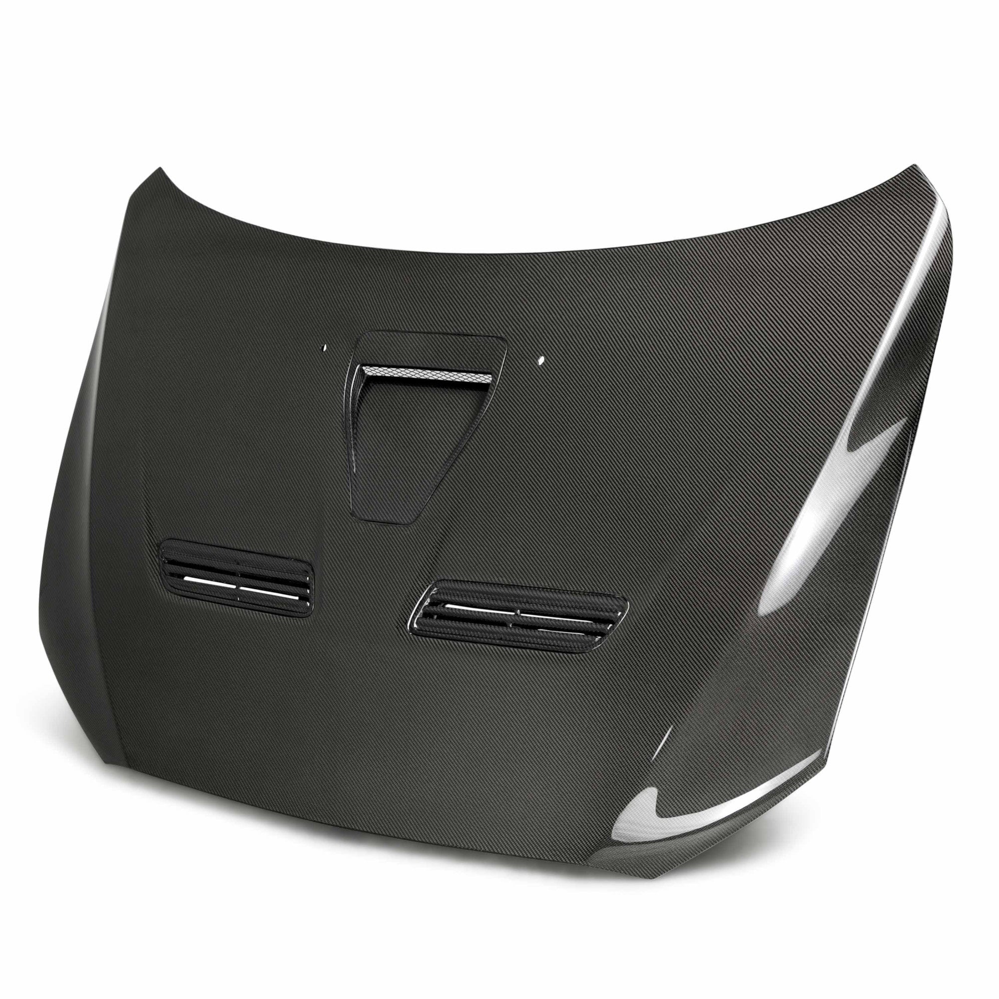 HD0809MITEVOX-OE 2008-2015 Mitsubishi Lancer Carbon Fiber Ho