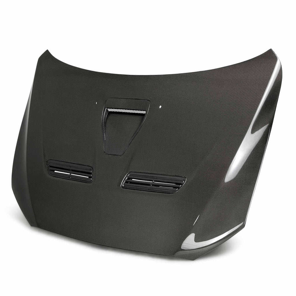 Seibon Seibon 08-12 Mitsubishi Evo X OEM style Carbon Fiber Hood
