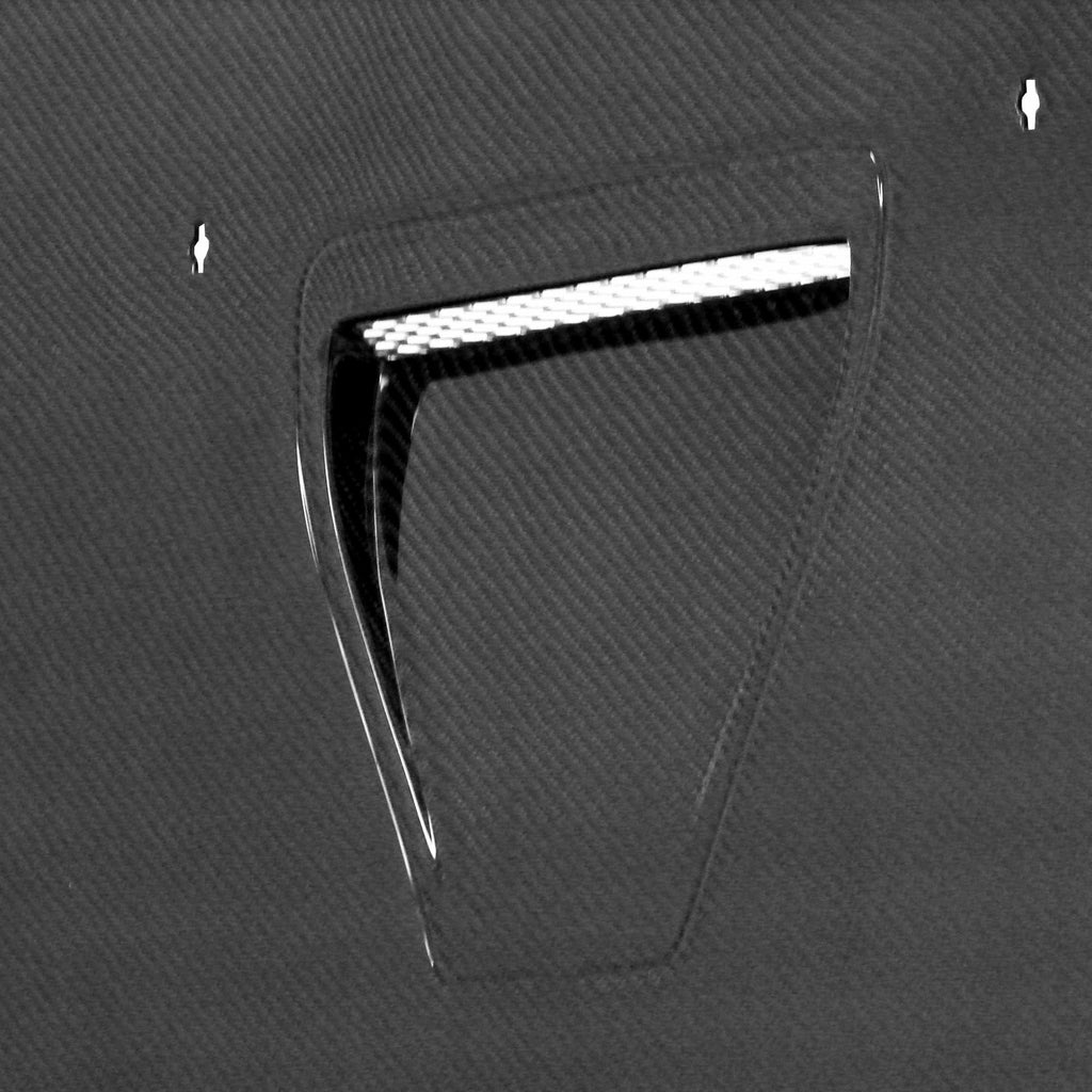 Seibon 08-12 Mitsubishi Evo X TS-style Carbon Fiber Hood - Black Ops Auto Works