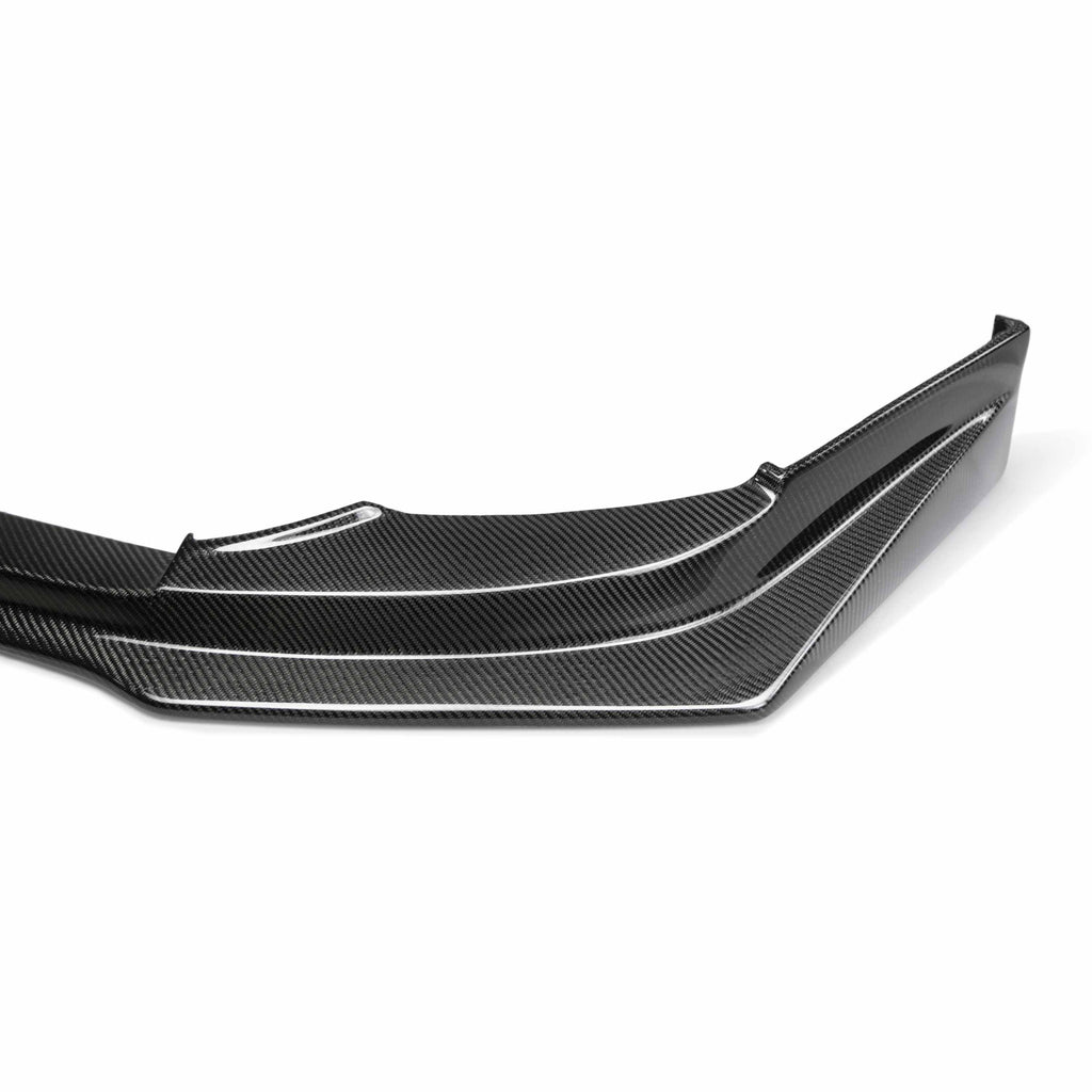 Seibon 08-12 Mitsubishi Evo X VR Style Carbon Fiber Front Lip does not fit MR model - Black Ops Auto Works