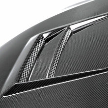 Load image into Gallery viewer, Seibon Seibon 08-12 Mitsubishi Lancer Evo X DV-Style Carbon Fiber Hood