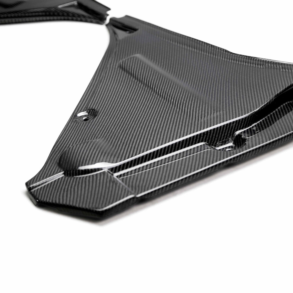 Seibon 09-10 Nissan GT-R R35 Carbon Fiber Cooling Plate - Black Ops Auto Works