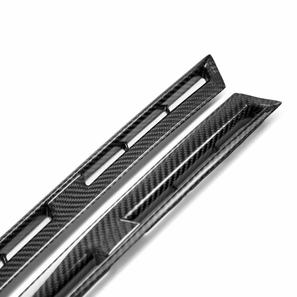 Seibon 09-10 Nissan GTR R35 Carbon Fiber Fender Ducts (Pair) - Black Ops Auto Works