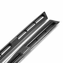 Load image into Gallery viewer, Seibon Seibon 09-10 Nissan GTR R35 Carbon Fiber Fender Ducts (Pair)