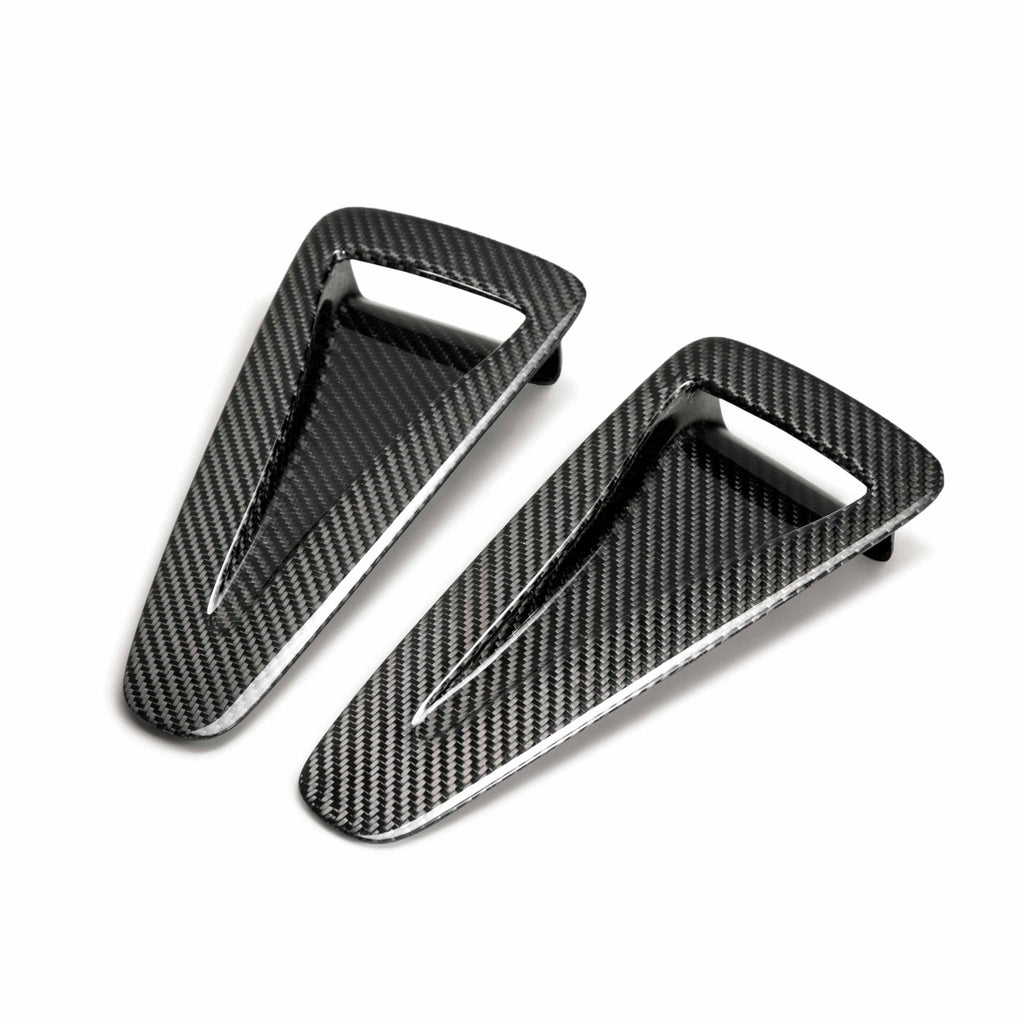 Seibon 09-10 Nissan Skyline R35 GTR OEM Carbon Fiber Hood Scoop - Black Ops Auto Works