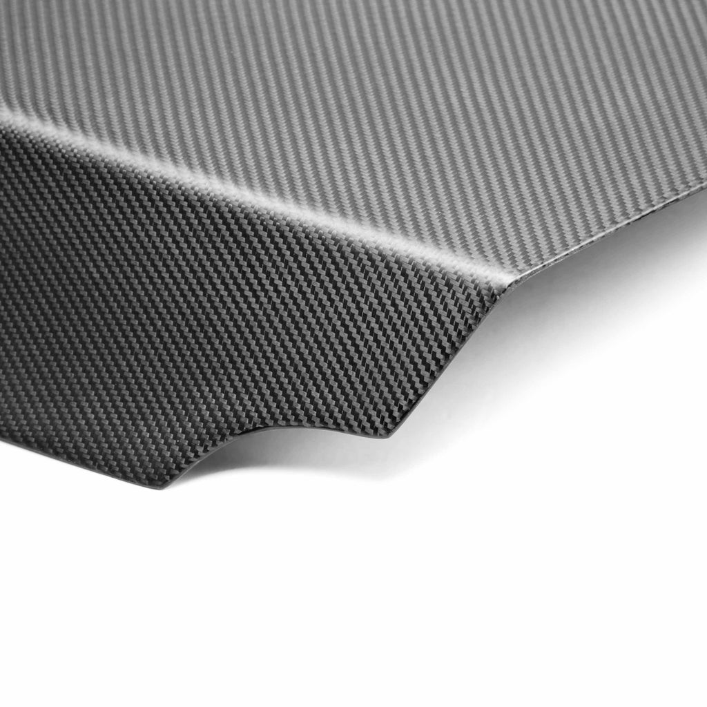 Seibon 09-12 Nissan GTR R35 OEM Dry Carbon Fiber Trunk/Hatch (NO Spoiler Holes) - Black Ops Auto Works