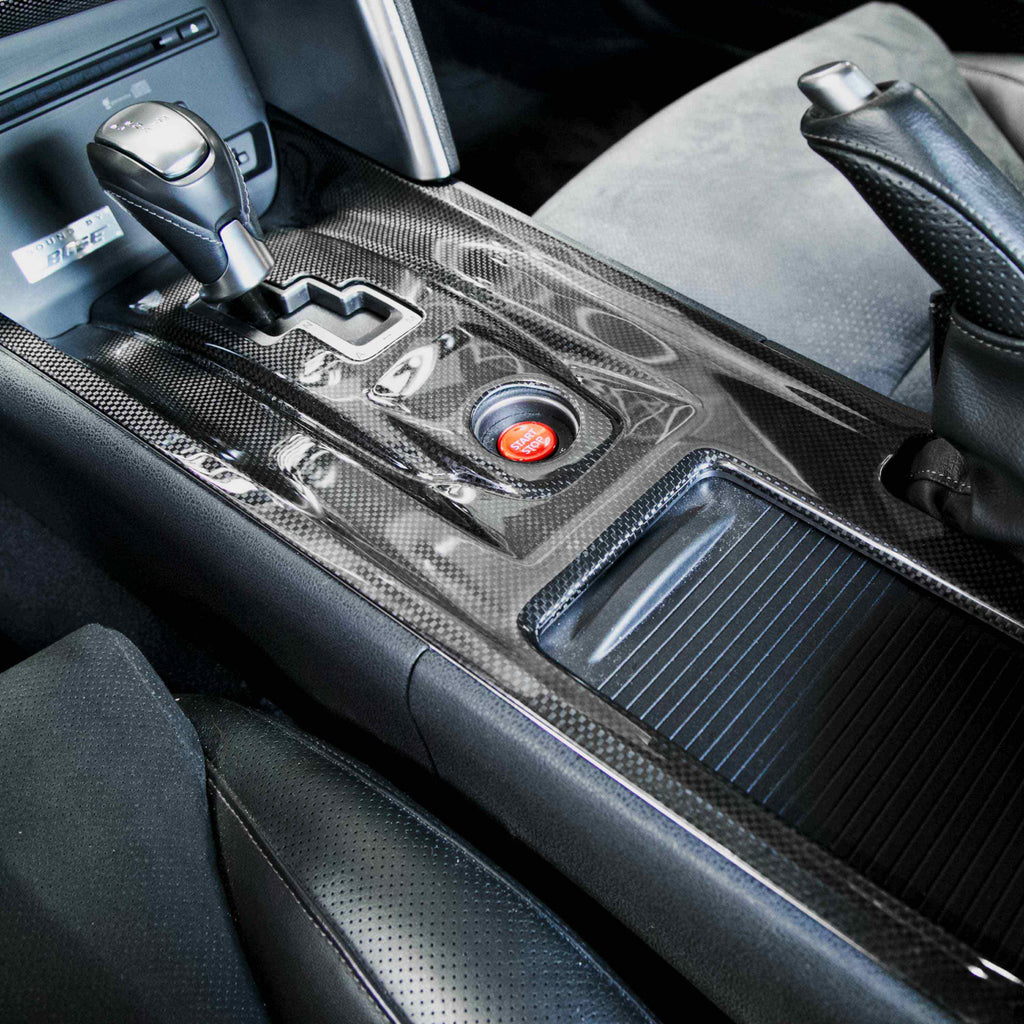 Seibon Seibon 09-14 Nissan GTR Carbon Fiber Center Shifter Bezel