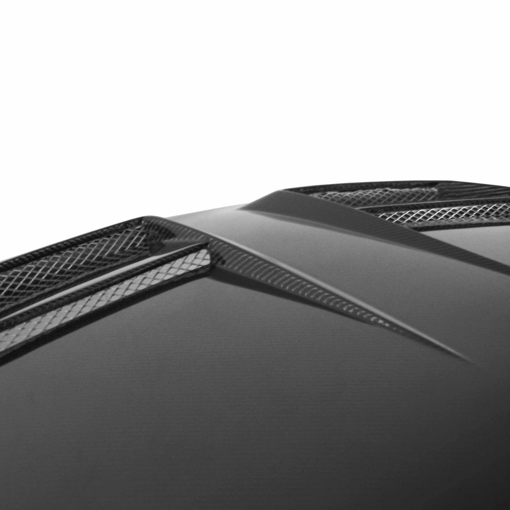 Seibon 10-11 VW Golf GTI 5K/MK6 DV Carbon Fiber Hood w/ Shaved Emblem - Black Ops Auto Works