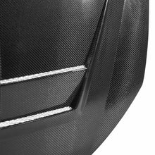 Load image into Gallery viewer, Seibon Seibon 10-11 VW Golf GTI 5K/MK6 DV Carbon Fiber Hood w/ Shaved Emblem