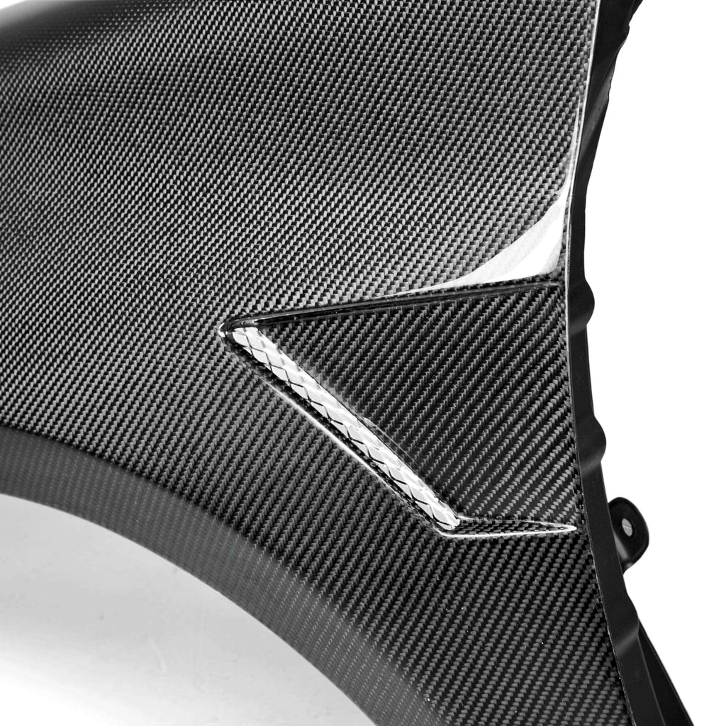 Seibon Seibon 10-12 Volkswagen Golf Carbon Fiber Fenders - Wide