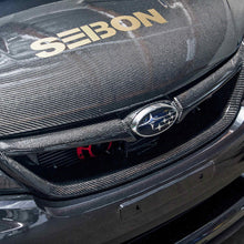 Load image into Gallery viewer, Seibon Seibon 11-13 Subaru Impreza/WRX/STi Carbon Fiber Front Grill