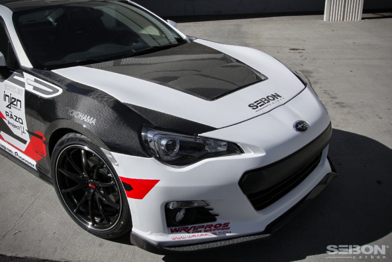 Seibon 12-13 BRZ/FRS DV Carbon Fiber Hood - Black Ops Auto Works