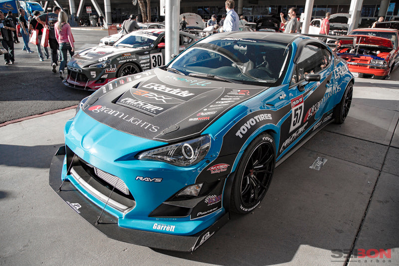 Seibon Seibon 12-13 BRZ/FRS DV Carbon Fiber Hood
