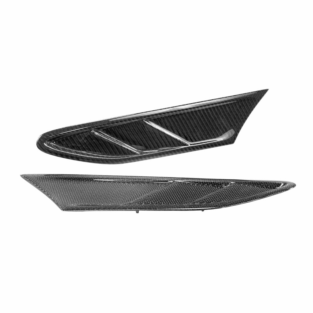 Seibon 12-13 BRZ/FRS FR Style Carbon Fiber Fender Ducts (Pair) - Black Ops Auto Works