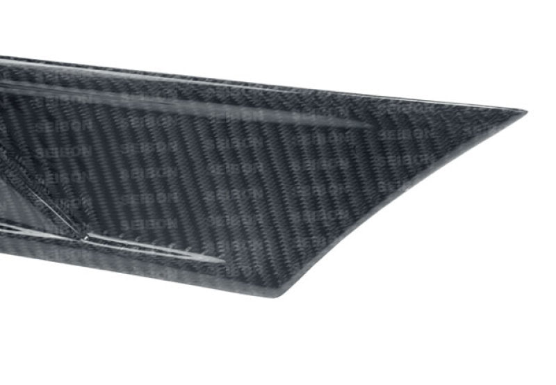 Seibon Seibon 12-13 BRZ/FRS FR Style Carbon Fiber Fender Ducts (Pair)