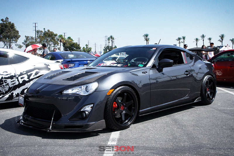 Seibon Seibon 12-13 BRZ/FRS VT Style Carbon Fiber Hood