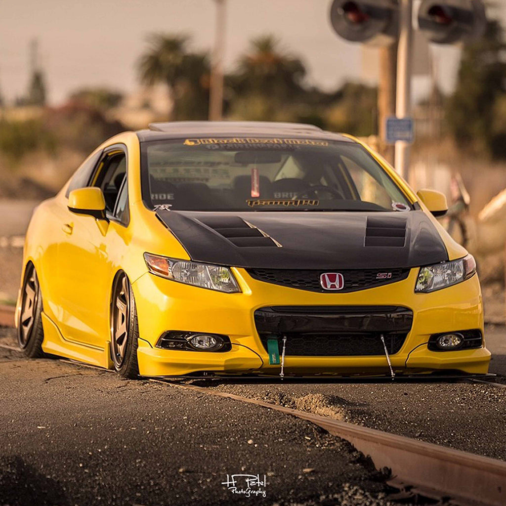 Seibon Seibon 12-13 Honda Civic 2dr TS-Style Carbon Fiber Hood