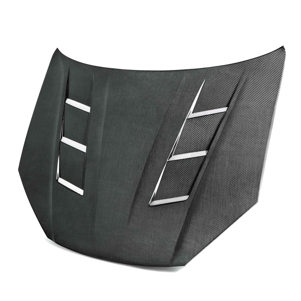 Seibon 12-13 Hyundai Genesis TS Carbon Fiber Hood - Black Ops Auto Works