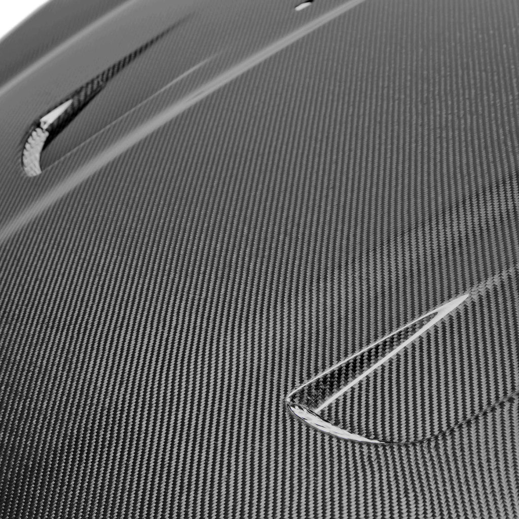 Seibon 14+ Ford Fiesta TM Style Carbon Fiber Hood - Black Ops Auto Works