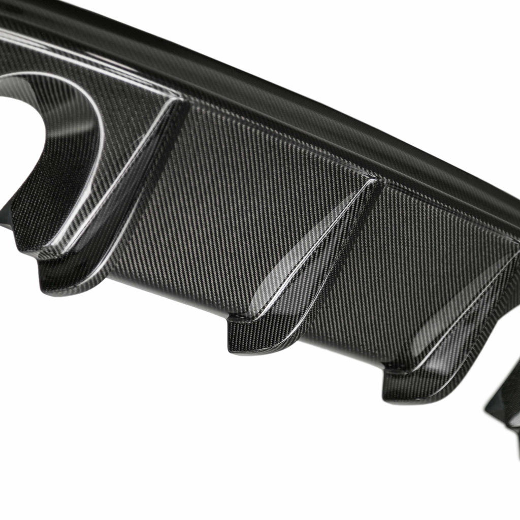 Seibon Seibon 15-16 Ford Focus OE-Style Carbon Fiber Rear Bumper Lip