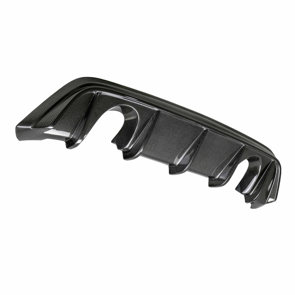Seibon Seibon 15-16 Ford Focus OE-Style Carbon Fiber Rear Bumper Lip