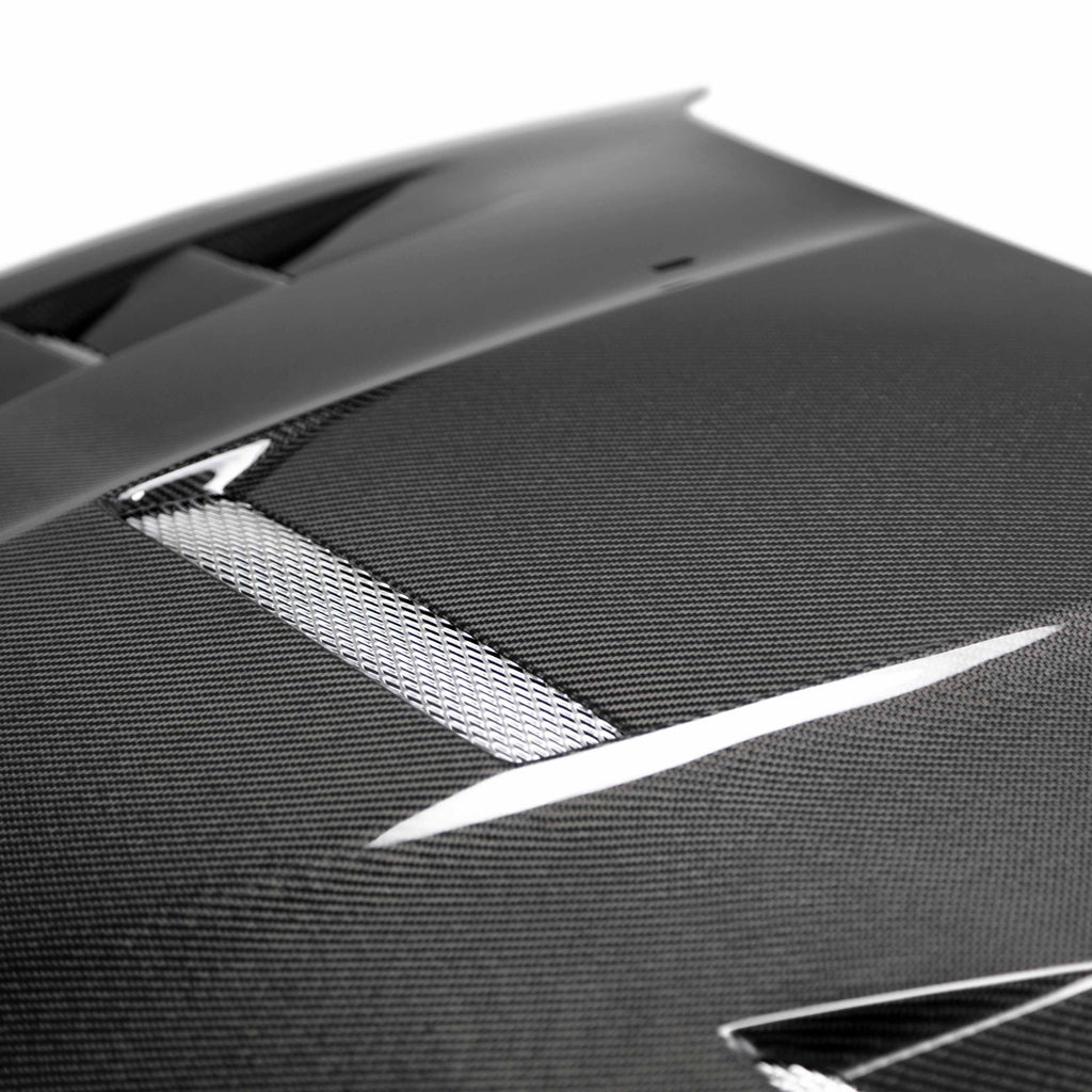 Seibon 15-17 Ford Focus TV-Style Carbon Fiber Hood - Black Ops Auto Works