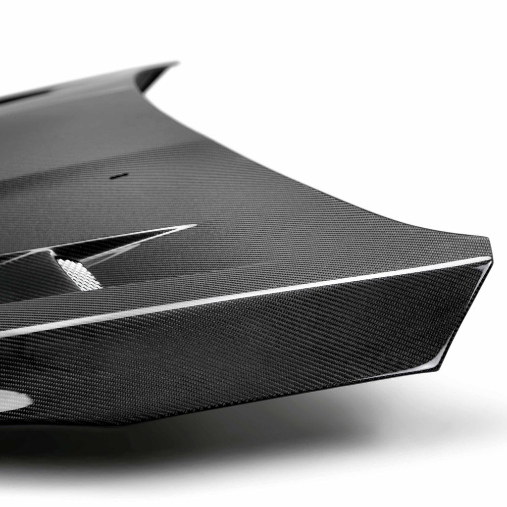 Seibon 15-17 Ford Focus TV-Style Carbon Fiber Hood - Black Ops Auto Works