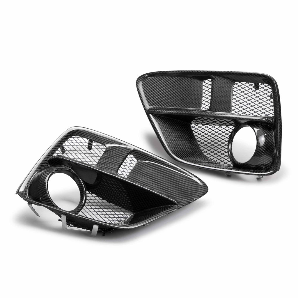 Seibon Seibon 15-17 Subaru Impreza WRX/STi Carbon Fiber Fog Light Surrounds (pair)