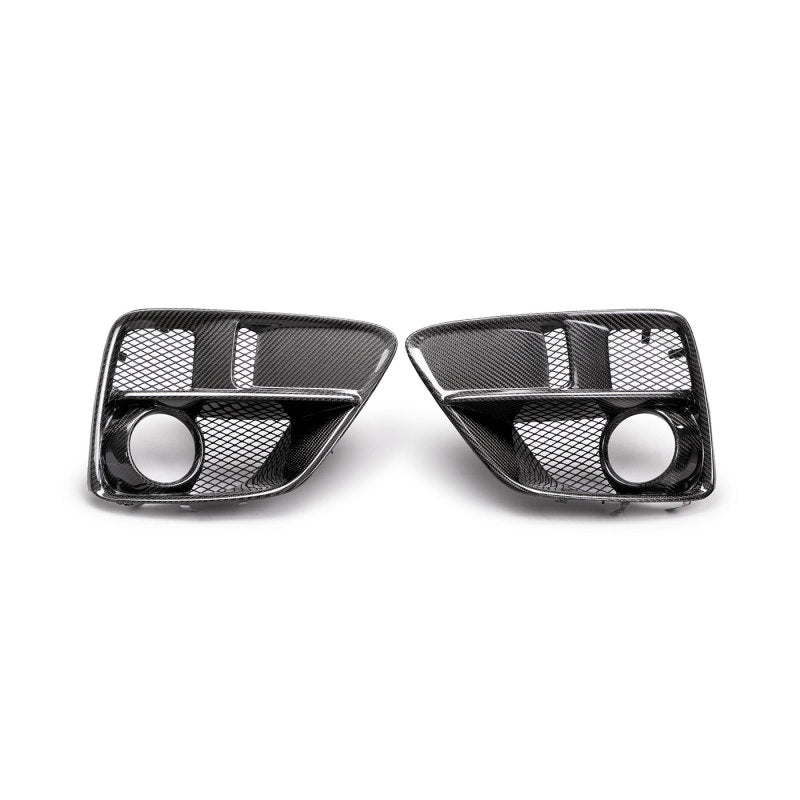 Seibon Seibon 15-17 Subaru Impreza WRX/STi Carbon Fiber Fog Light Surrounds (pair)