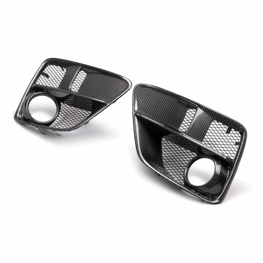 Seibon Seibon 15-17 Subaru Impreza WRX/STi Carbon Fiber Fog Light Surrounds (pair)