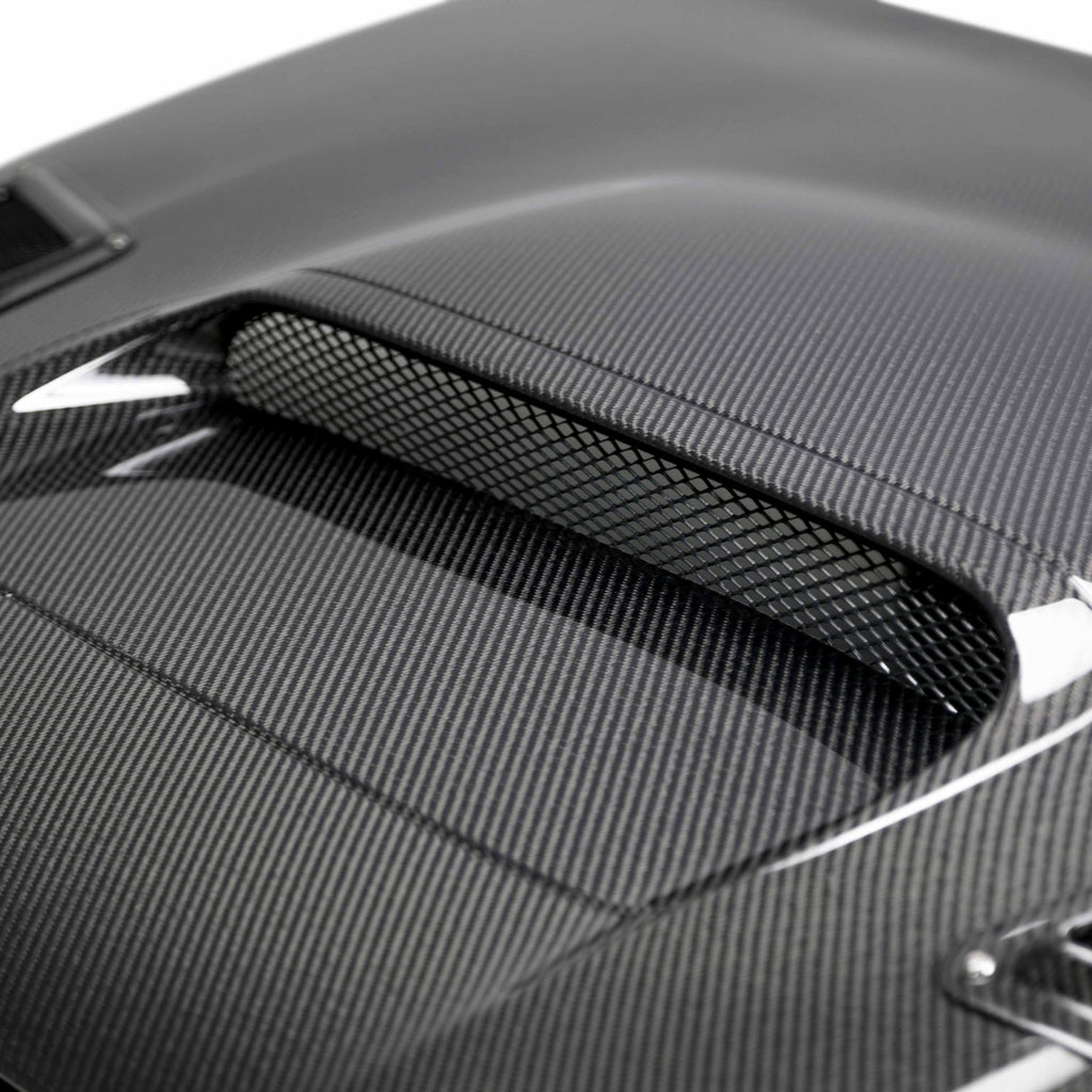 Seibon 15-17 Subaru Impreza WRX/STI CS Style Carbon Fiber Hood - Black Ops Auto Works