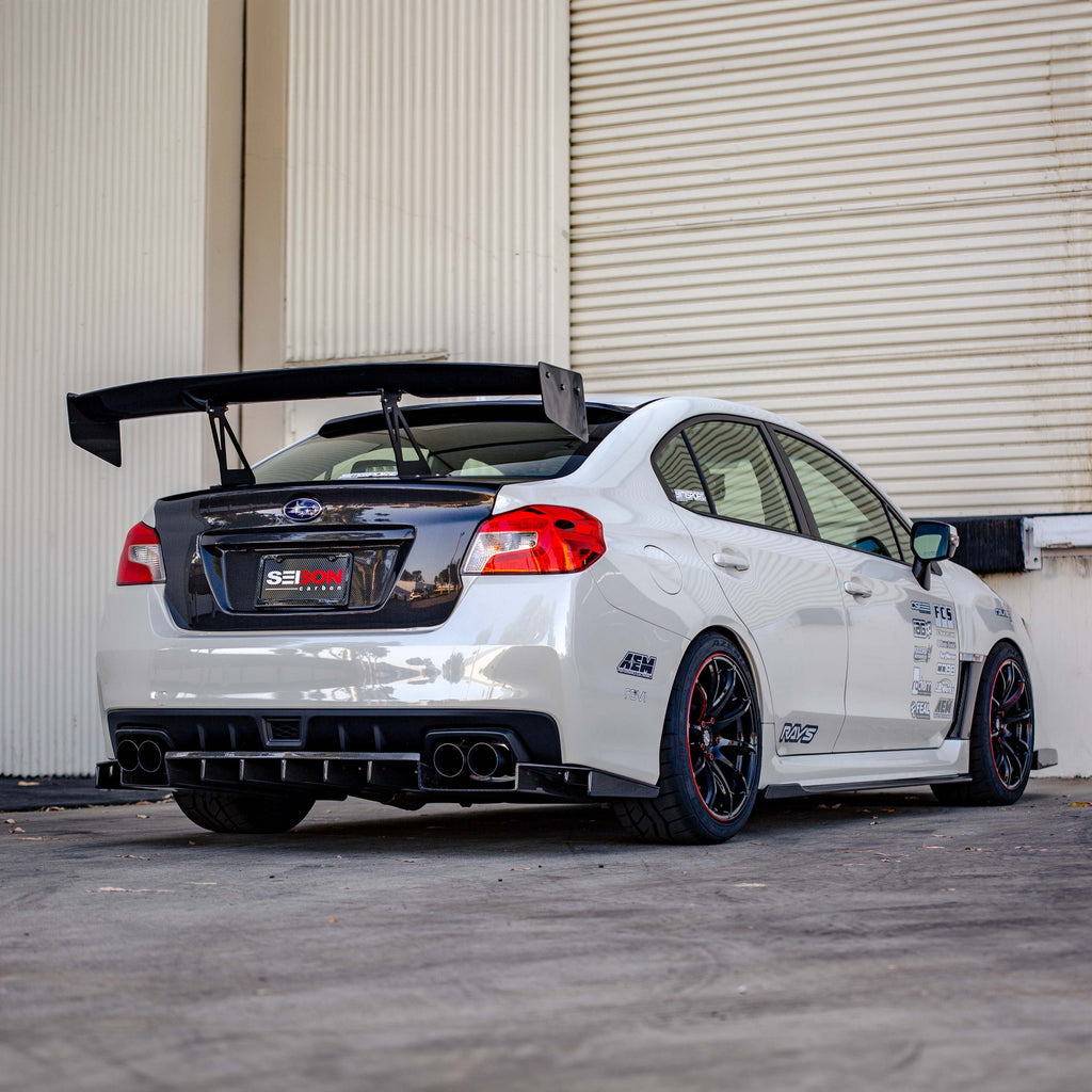 Seibon Seibon 15-18 Subaru WRX / STi Carbon Fiber Rear Spoiler - GT Style