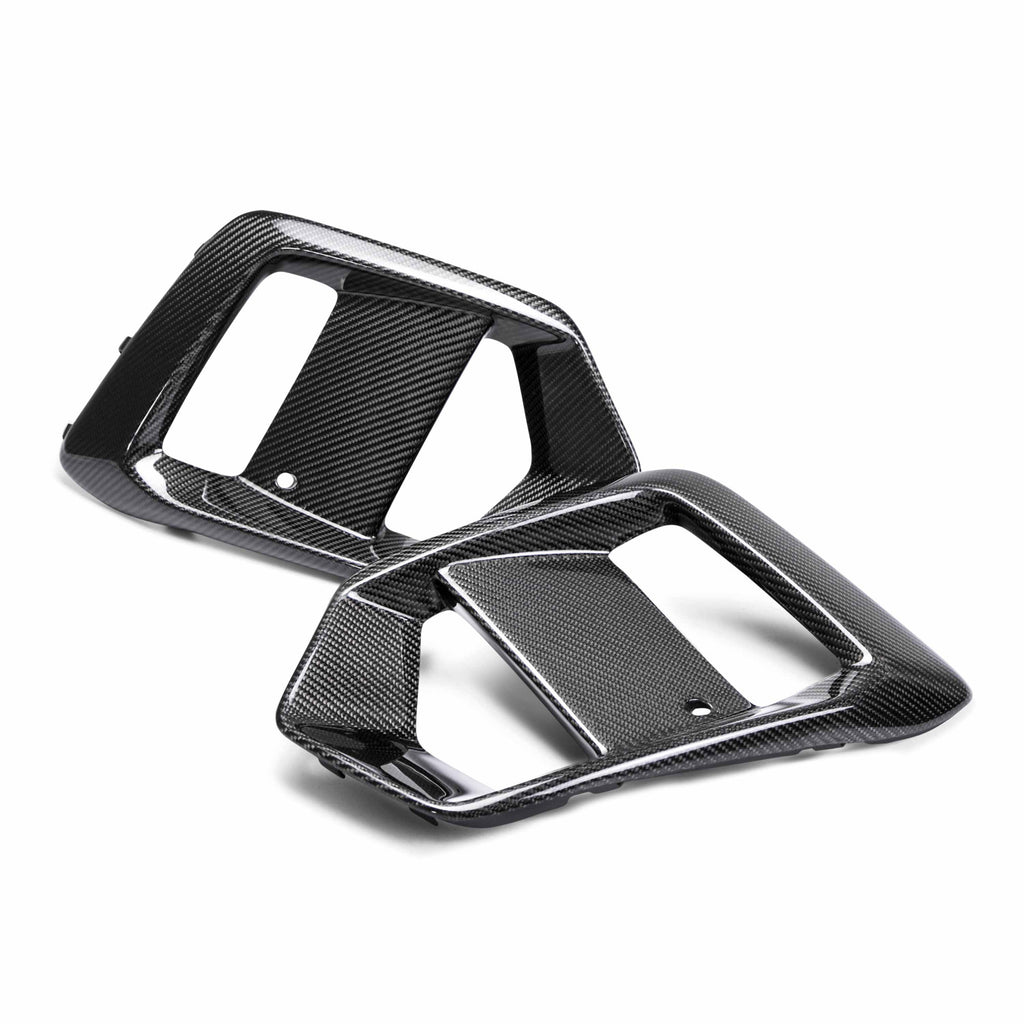 Seibon Seibon 16-18 Ford Focus RS Carbon Fiber Fog Light Surrounds