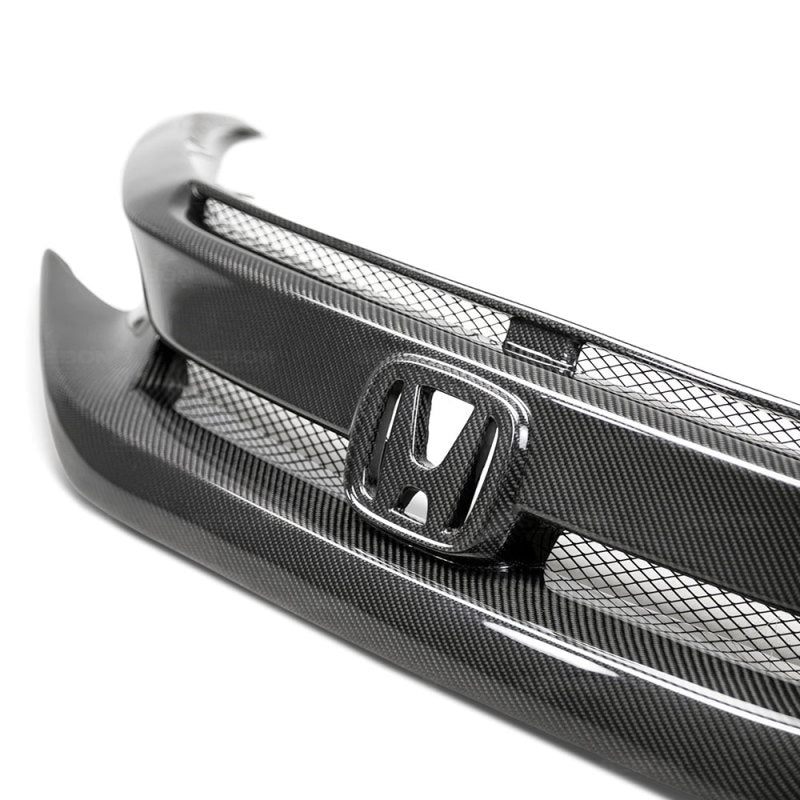 Seibon Seibon 16-18 Honda Civic OEM-Style Carbon Fiber Front Grill