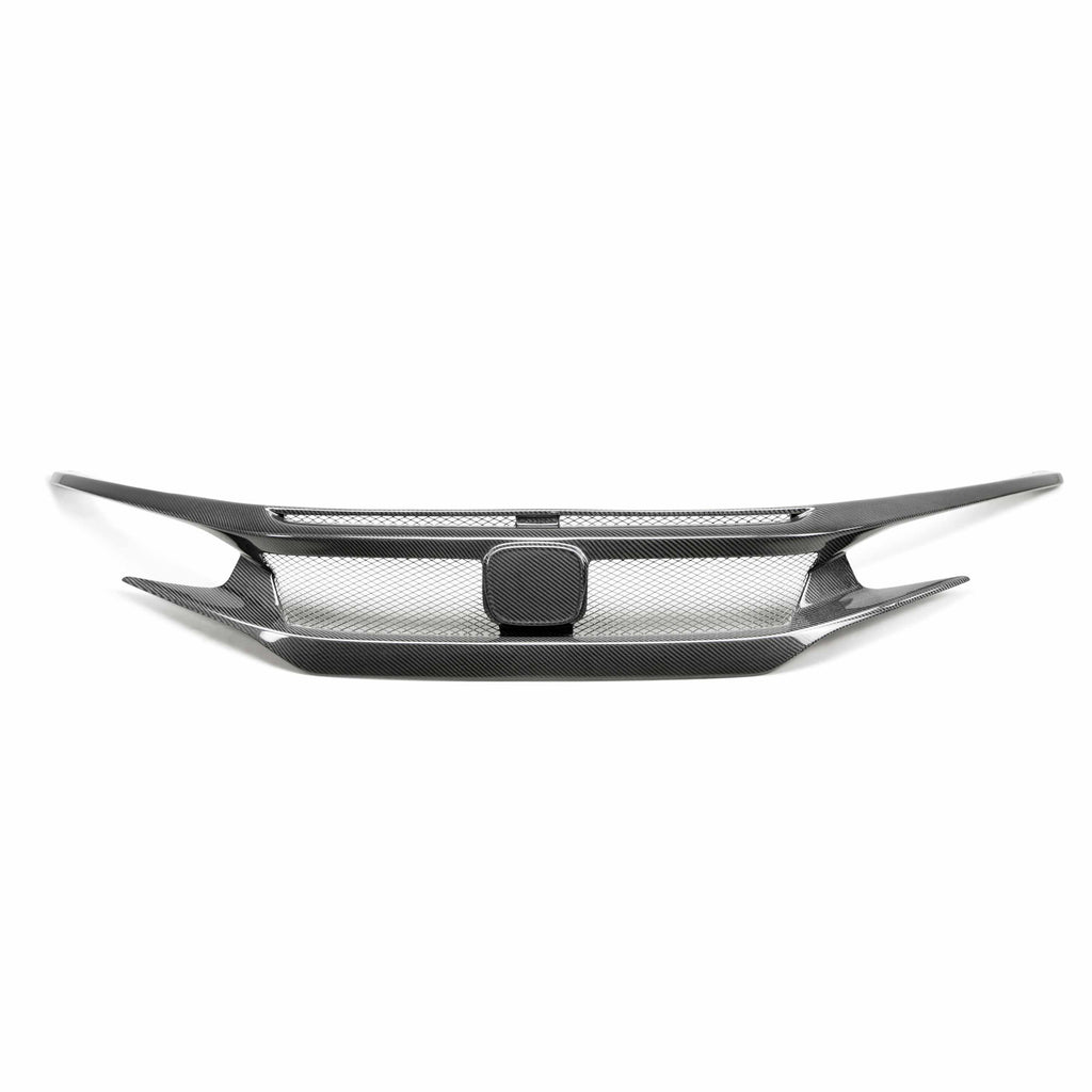 Seibon Seibon 17-18 Honda Civic Type R CV-Style Carbon Fiber Front Grill