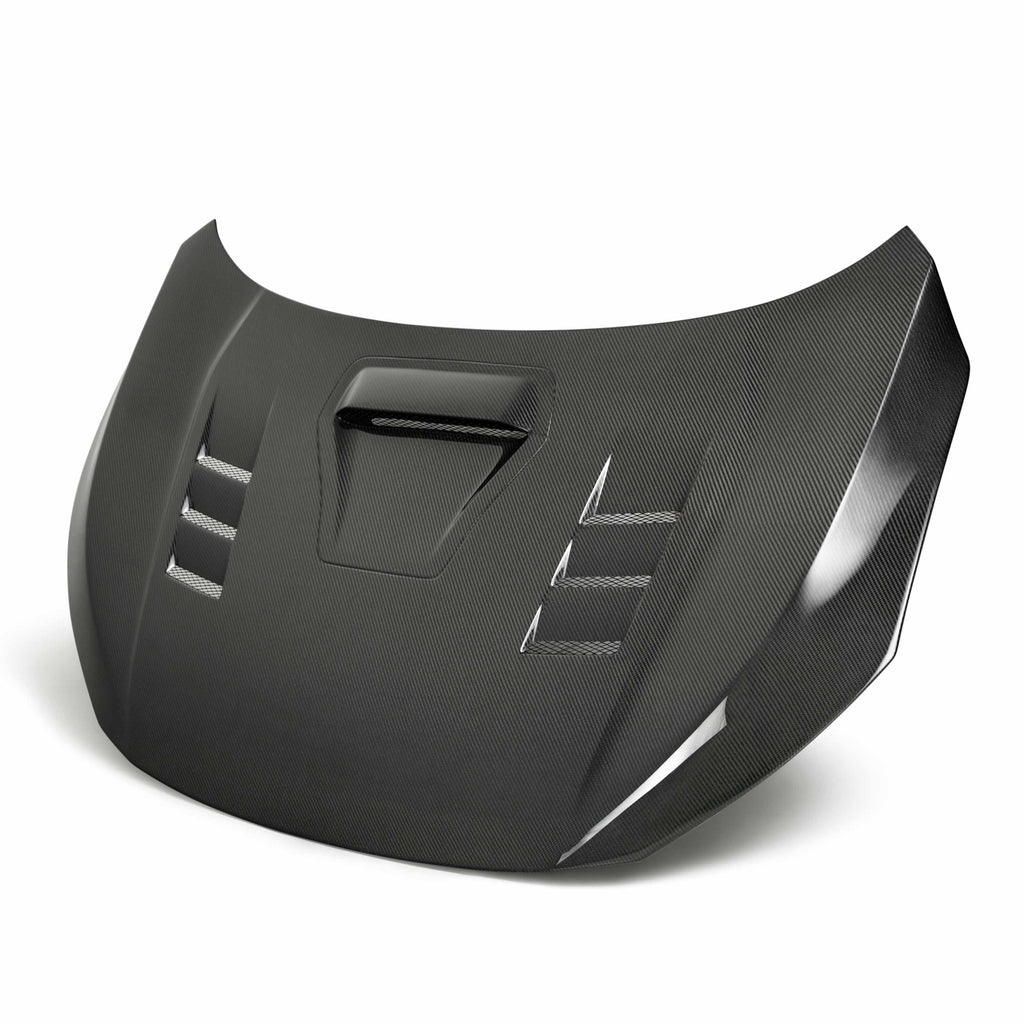 Seibon Seibon 17-18 Honda Civic Type-R TS-Style Carbon Fiber Hood