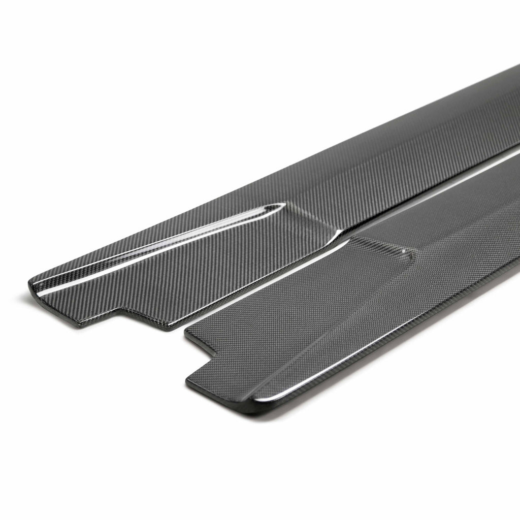 Seibon Seibon 17-19 Infiniti Q60 TB-Style Carbon Fiber Side Skirts