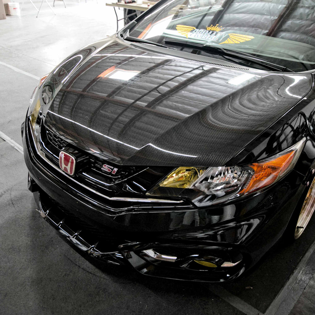Seibon 2014+ Honda Civic OEM Style Carbon Fiber Hood - Black Ops Auto Works