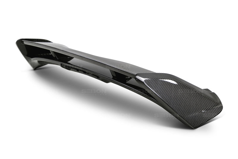 Seibon Seibon 2015-2017 Ford Focus ST/RS Hatchback Carbon Fiber Rear Spoiler (3rd Brake Light Not Included)