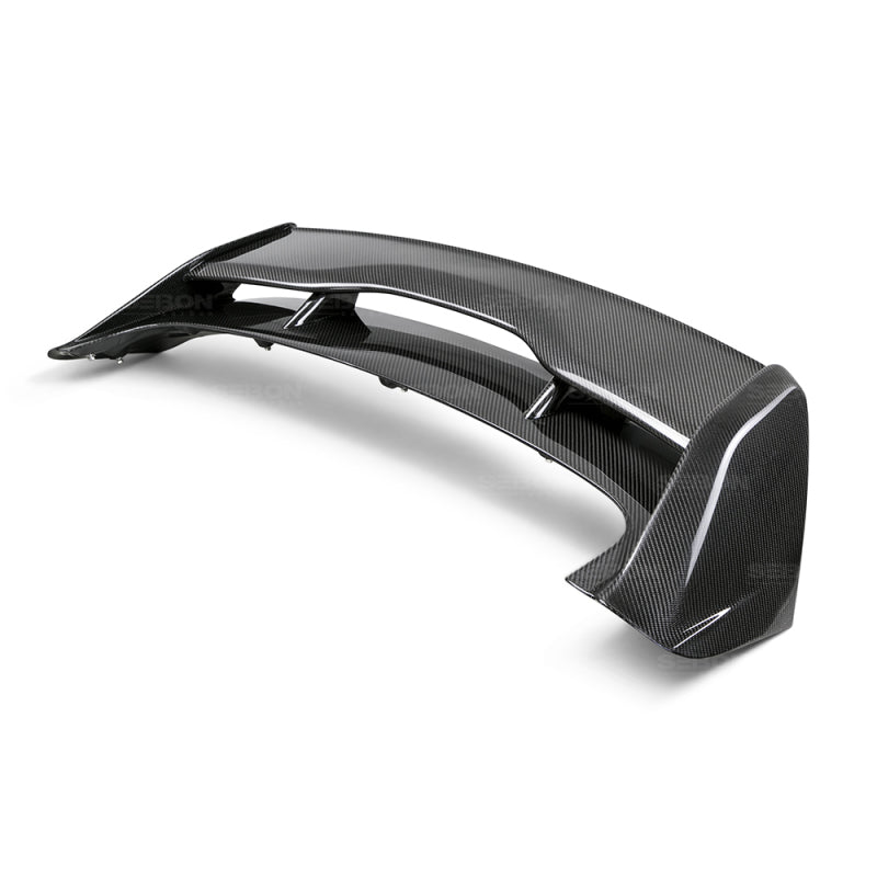 Seibon Seibon 2015-2017 Ford Focus ST/RS Hatchback Carbon Fiber Rear Spoiler (3rd Brake Light Not Included)