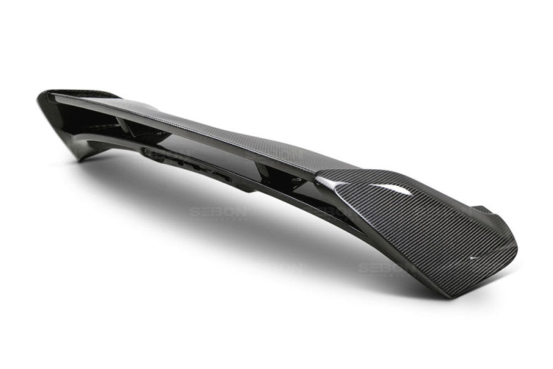 Seibon Seibon 2015-2017 Ford Focus ST/RS Hatchback Carbon Fiber Rear Spoiler (3rd Brake Light Not Included)