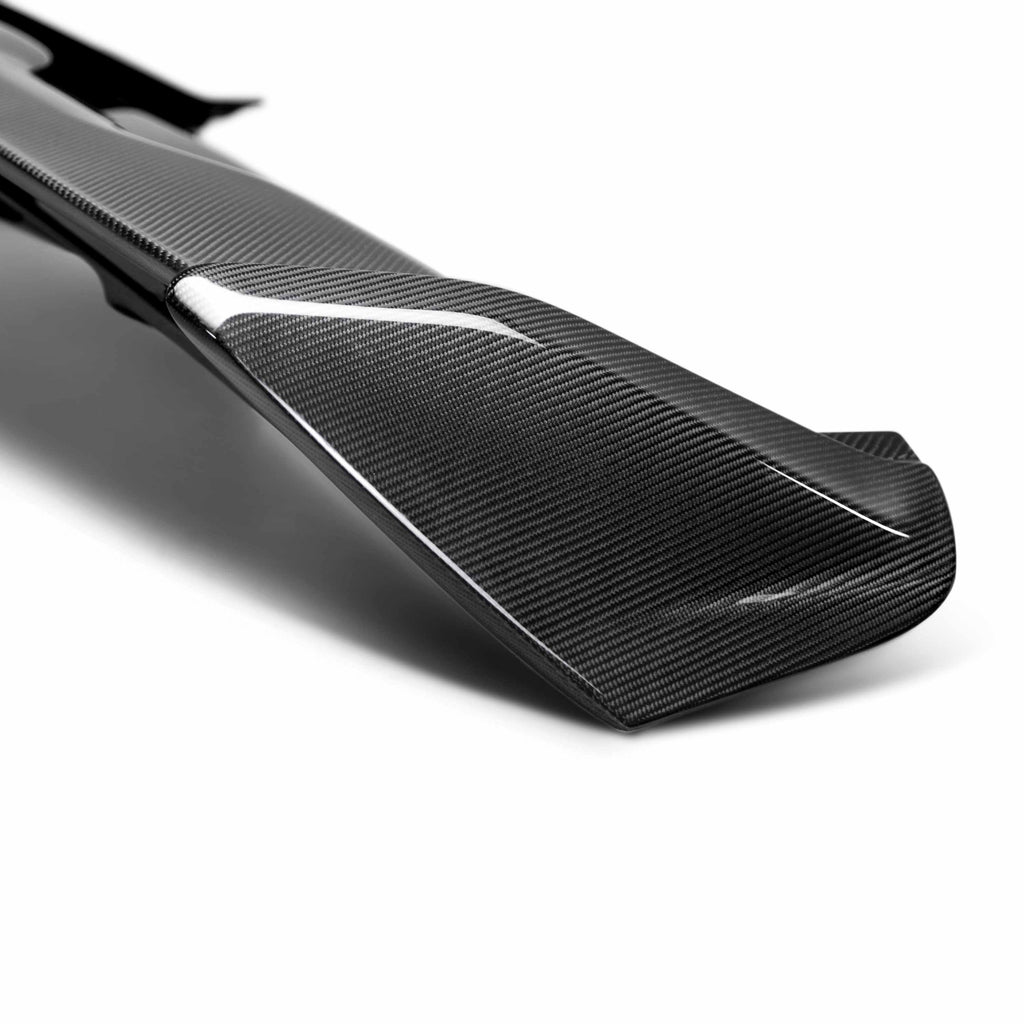 Seibon 2015-2017 Ford Focus ST/RS Hatchback Carbon Fiber Rear Spoiler (3rd Brake Light Not Included) - Black Ops Auto Works