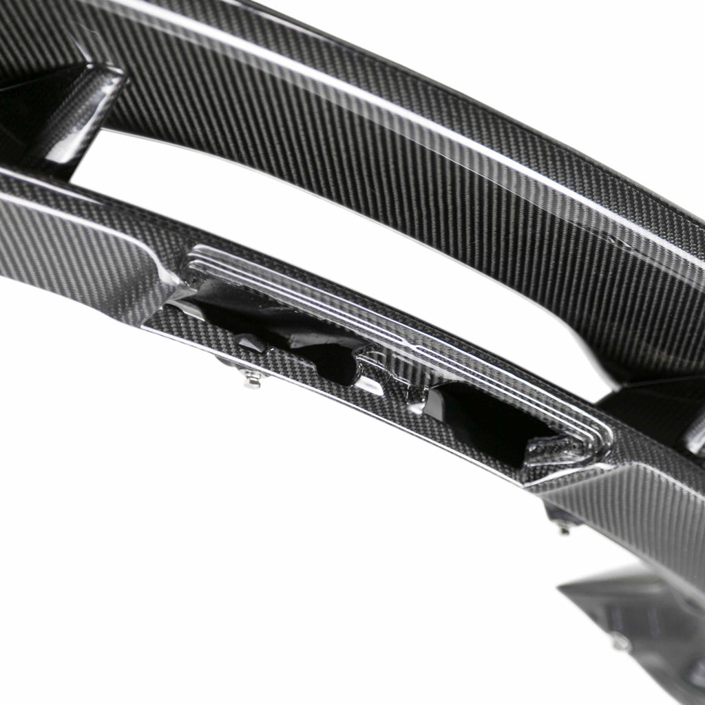 Seibon 2015-2017 Ford Focus ST/RS Hatchback Carbon Fiber Rear Spoiler (3rd Brake Light Not Included) - Black Ops Auto Works