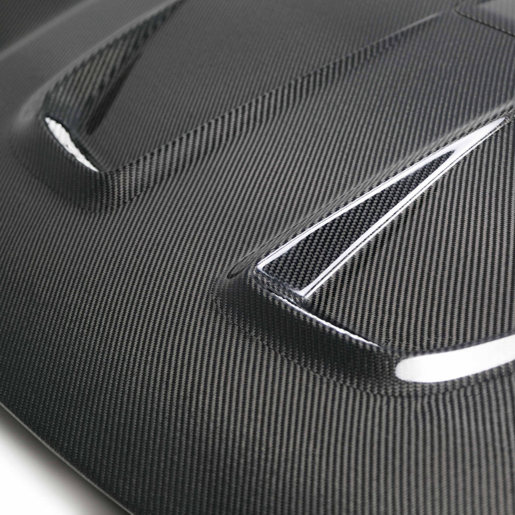 Seibon Seibon 2016-2017 Honda Civic Coupe/Sedan/Hatchback MR-Style Carbon Fiber Hood