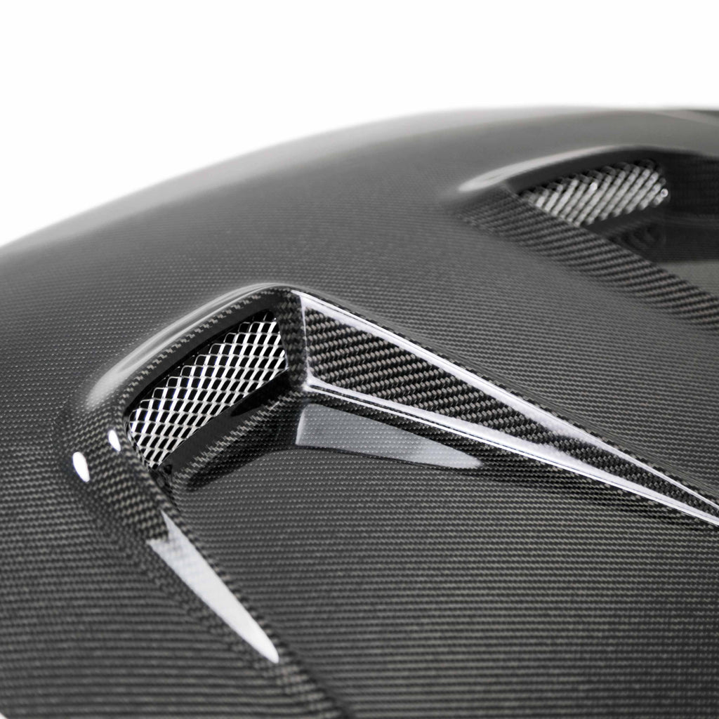 Seibon Seibon 2016-2017 Honda Civic Coupe/Sedan/Hatchback MR-Style Carbon Fiber Hood