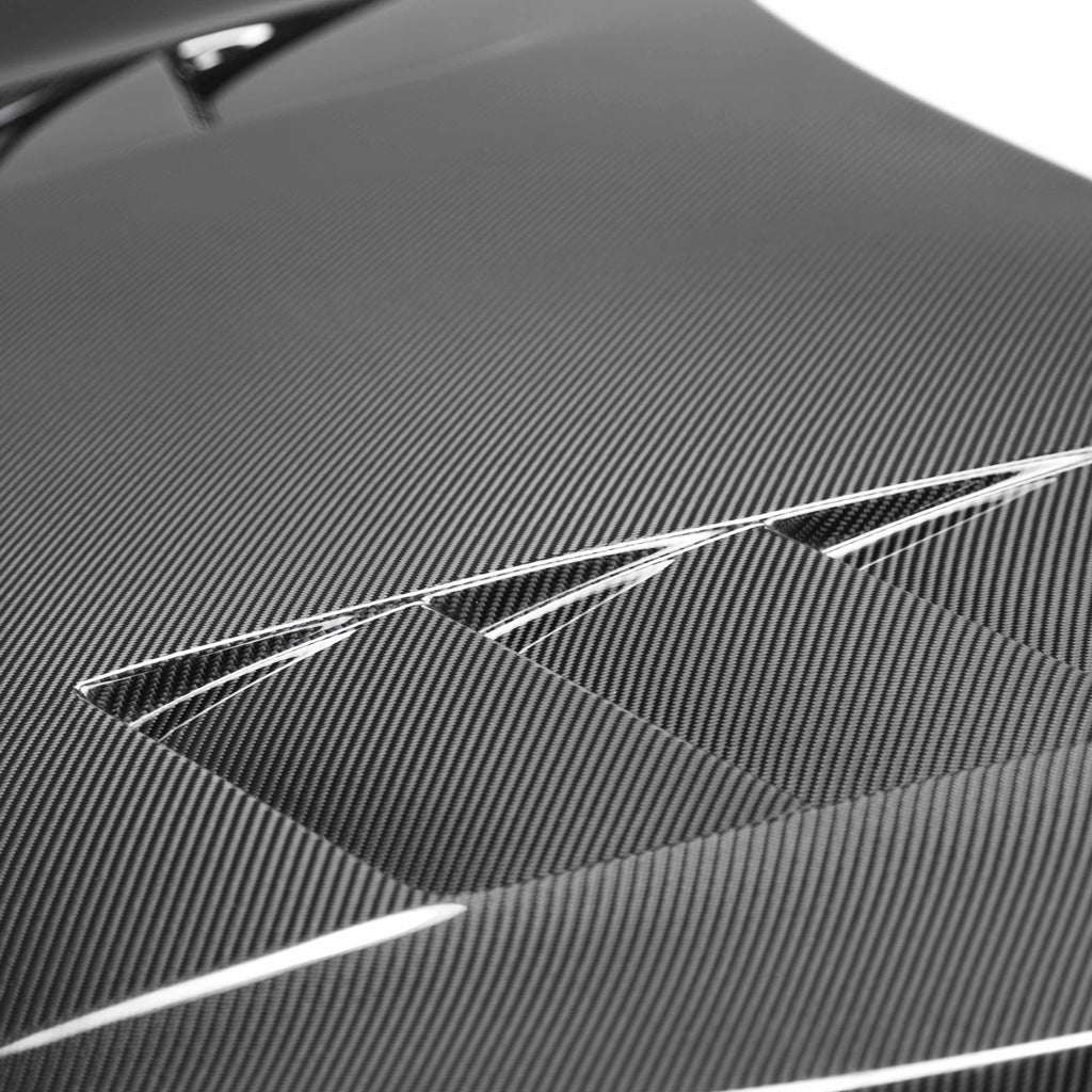 Seibon 2016-2018 Honda Civic Coupe/Sedan/Hatchback TS-Style Carbon Fiber Hood - Black Ops Auto Works