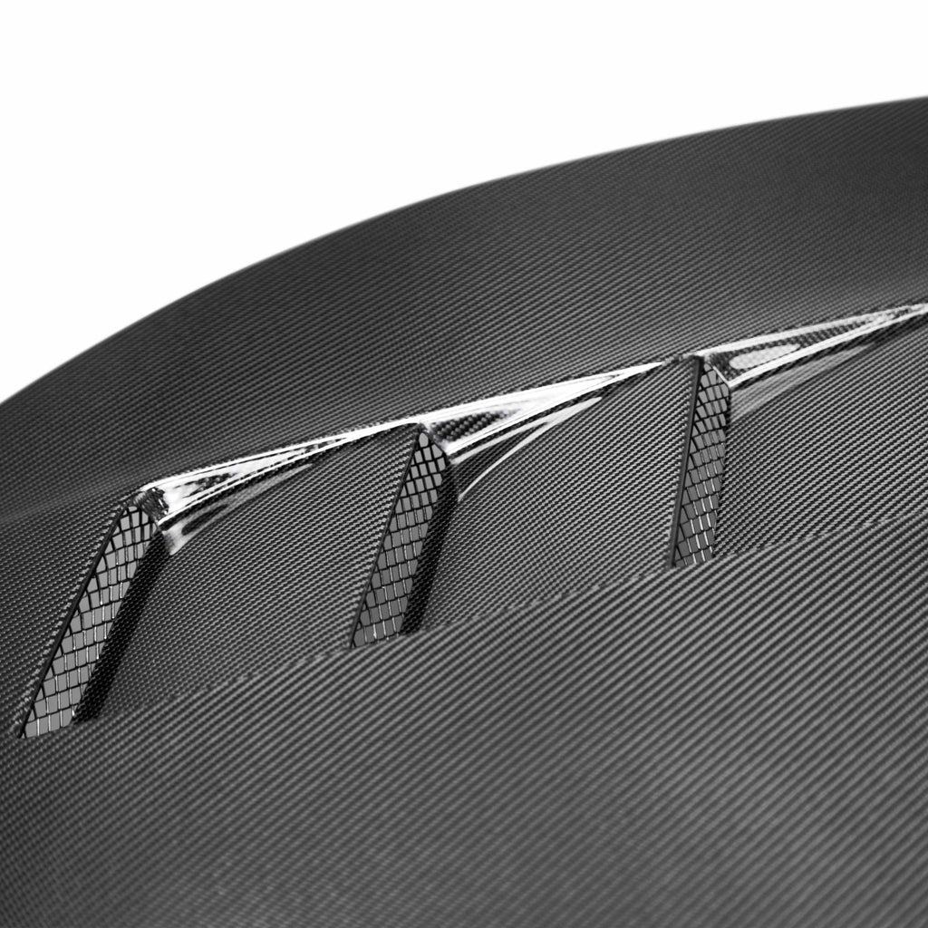 Seibon 2016-2018 Honda Civic Coupe/Sedan/Hatchback TS-Style Carbon Fiber Hood - Black Ops Auto Works