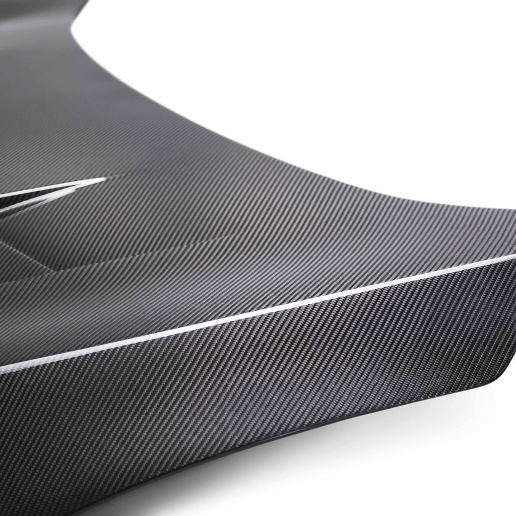 Seibon 2016-2018 Honda Civic Coupe/Sedan/Hatchback TS-Style Carbon Fiber Hood - Black Ops Auto Works